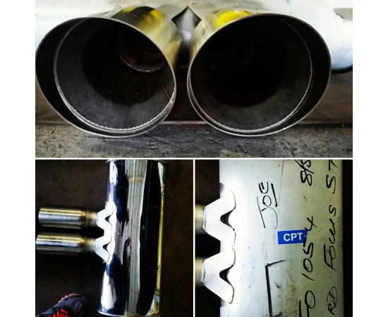 OTC Ford Focus ST250 76mm/3" Catback Exhaust
