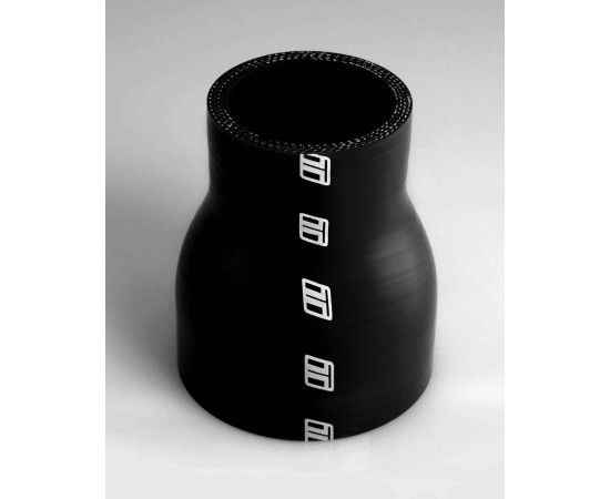 Silicone 63-50mm Straight Reducer - Black